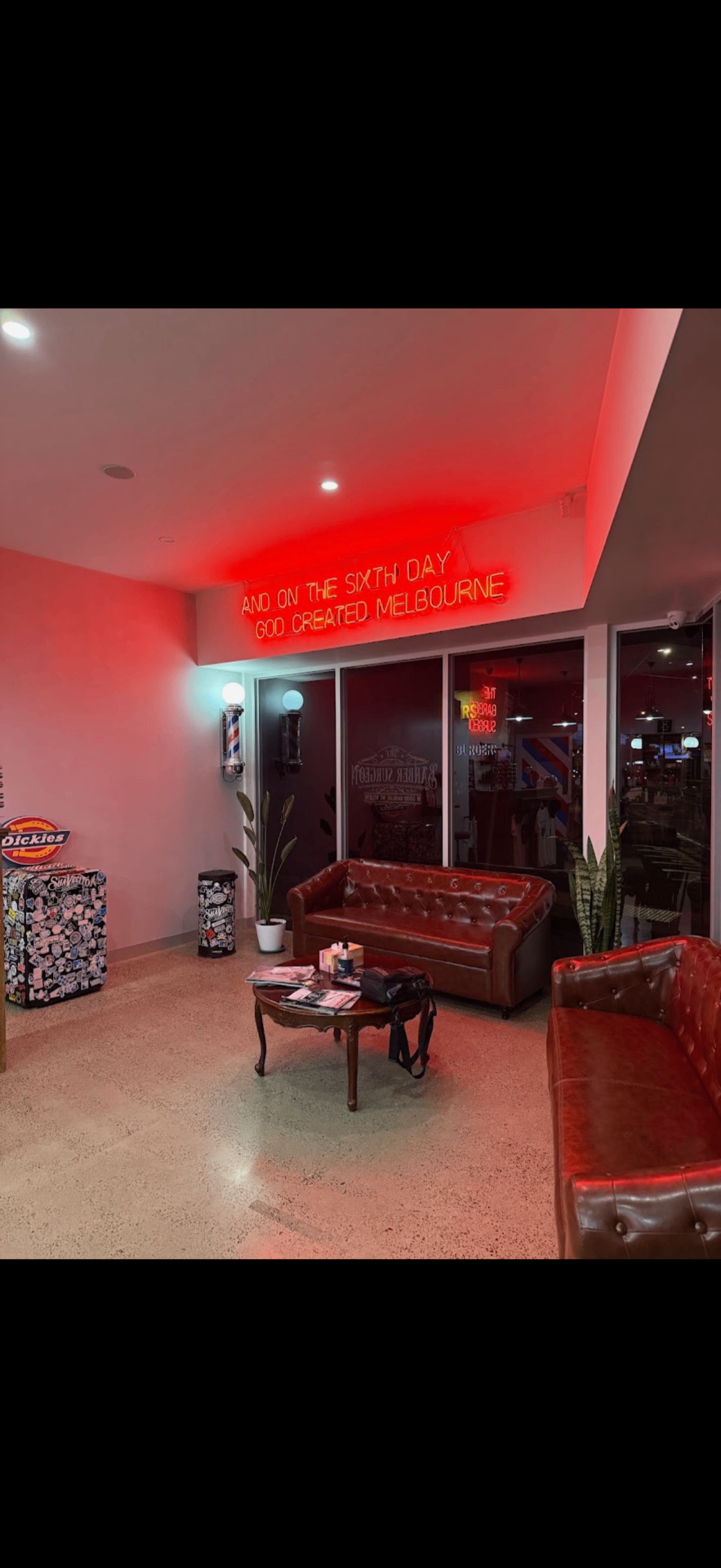 Interior of The Barber Surgeon